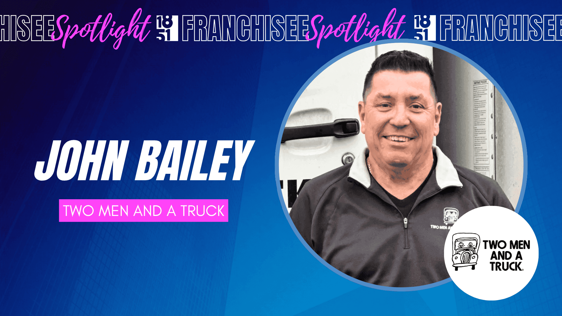 How John Bailey Rebuilt After the Recession and Grew to Five TWO MEN AND A TRUCK® Locations image of franchisee John Bailey Two Men and a Truck owner from toronto