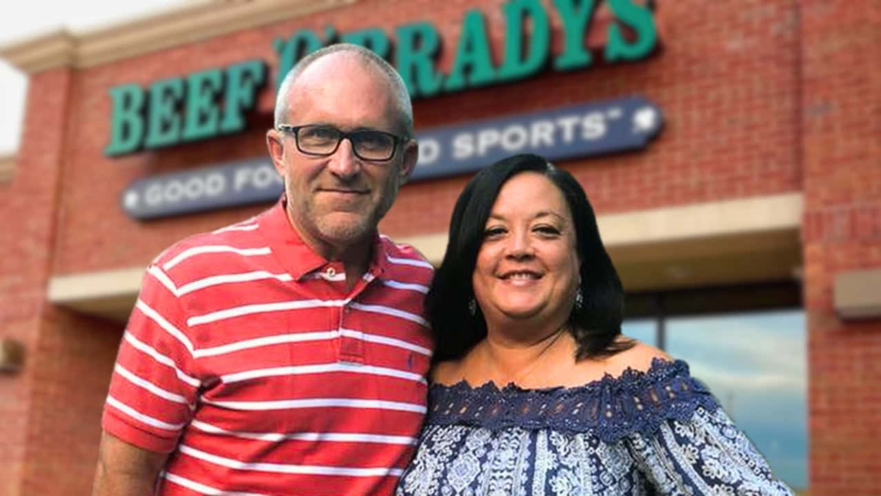 How Beef 'O' Brady's Evolved and Set New Standards image of Owensboro Kentucky beef o bradys owners Highest Sales Volume Award FSC