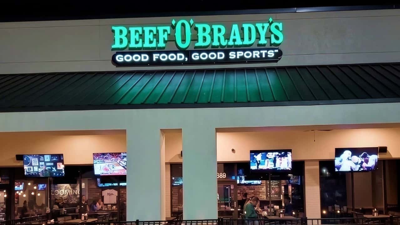 How Beef 'O' Brady's Evolved and Set New Standards image of beef o brady's Macon, Georgia franchise Location news