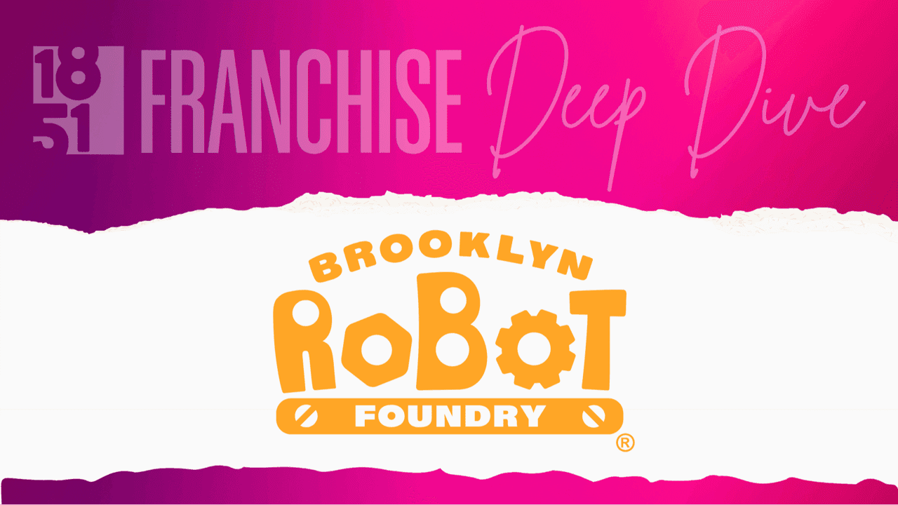 Brooklyn Robot Foundry Franchise Costs, Fees, Profit Brooklyn Robot Foundry Franchise Deep Dive 2026 - 1851 Franchise