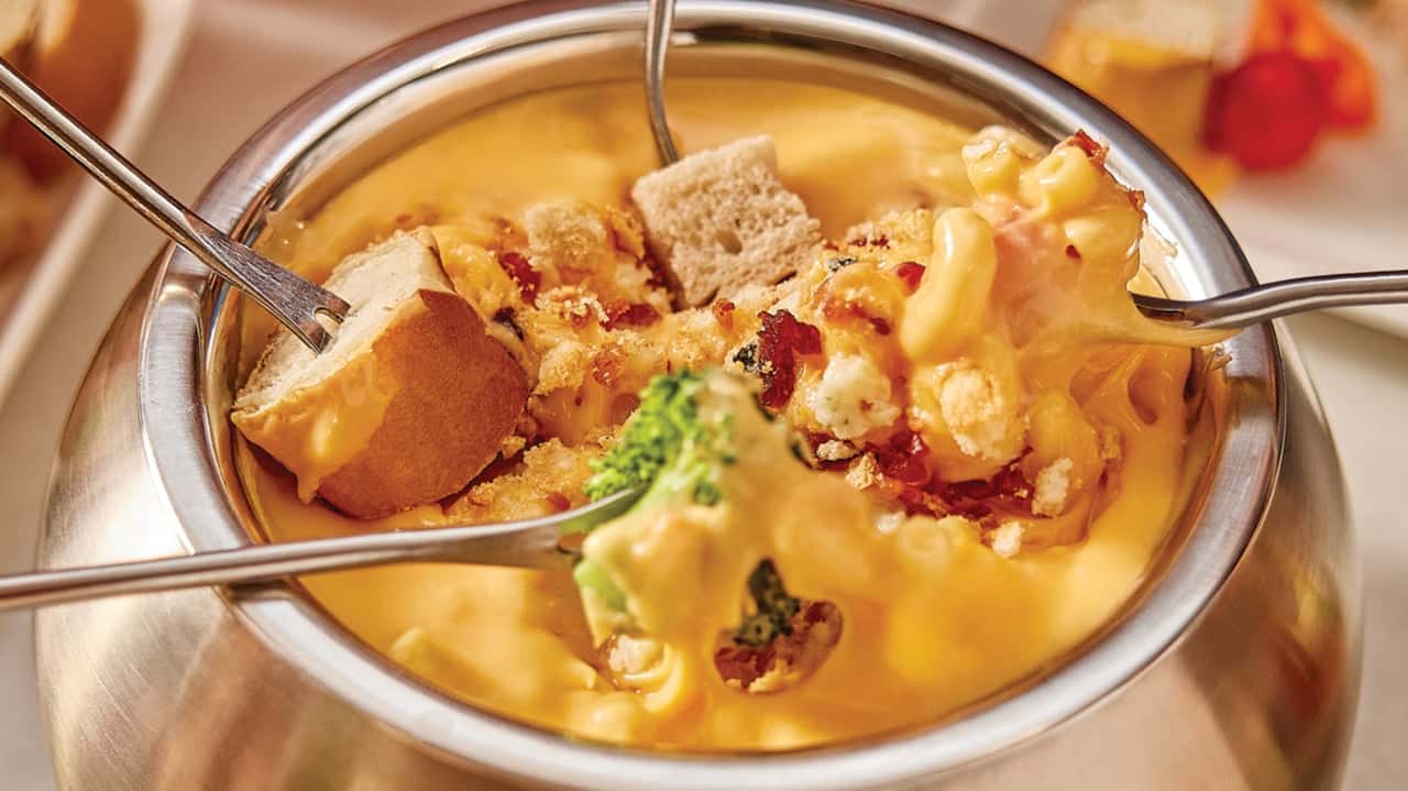 How Melting Pot Evolved and Set New Standards Photo of Melting Pot fondue pot and dippers