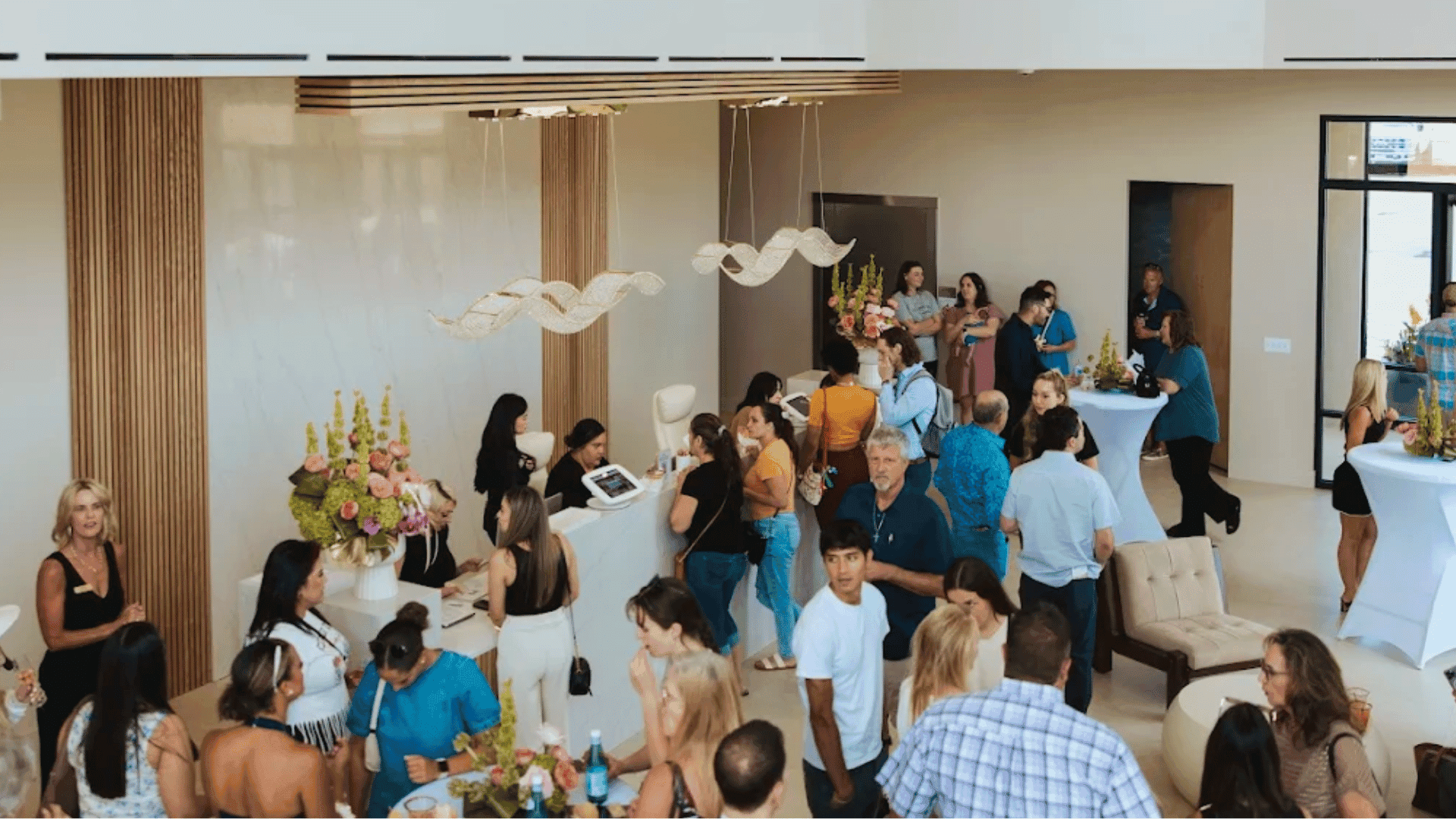Beyond a Med Spa, New U Is a Women’s Health Solution image of a busy new u women's clinic franchise